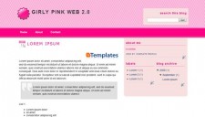 Girly Pink Web 2.0