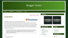 Blogger Green