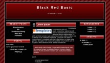 Black Red Basic
