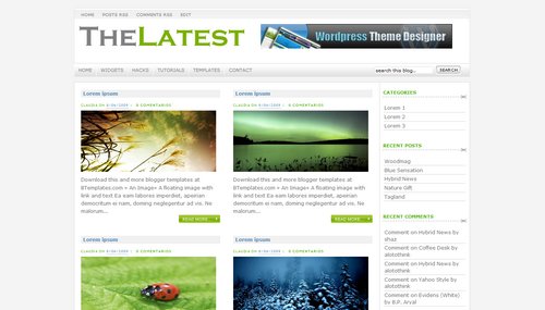 TheLatest - Template para Blogger