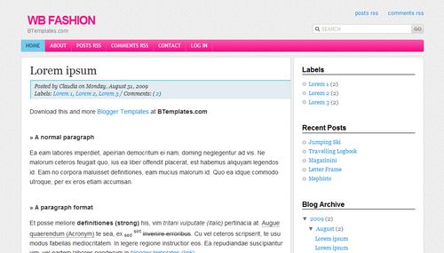 24 Best Templates and Themes for Blogger BlogSpot