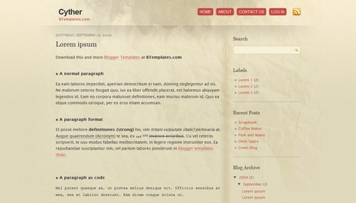 24 Best Templates and Themes for Blogger BlogSpot