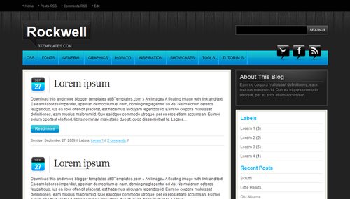 Download Templates Blog ROCKWELL