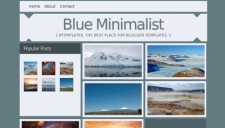 Blue Minimalist