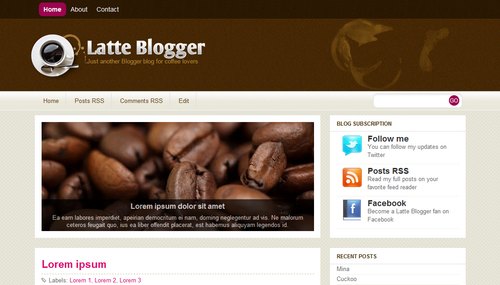wow slider blogger