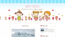 Happy Kiddies Blogger Template