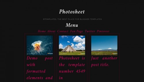 photosheet free