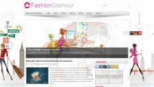 Vintage Blogger Templates 2019 Fashionglamour Blogger Template