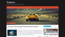 Tungsten Blogger Template
