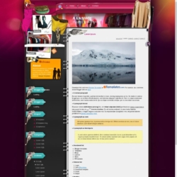 A La Mode Blogger Template