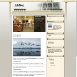 AnticHome Blogger Template