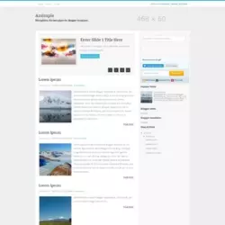 Azsimple Blogger Template