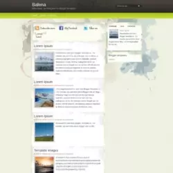 Balena Blogger Template