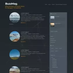 BuzzMag Blogger Template