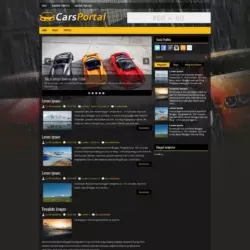 CarsPortal Blogger Template