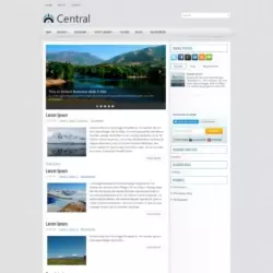 Central Blogger Template