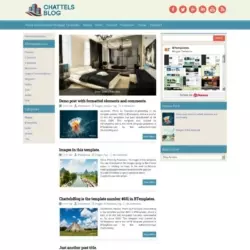 ChattelsBlog Blogger Template