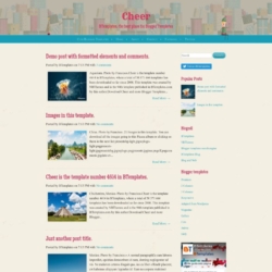 Cheer Blogger Template
