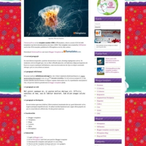 Fantasy Blogger Templates - BTemplates