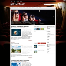 Cinemax Blogger Template
