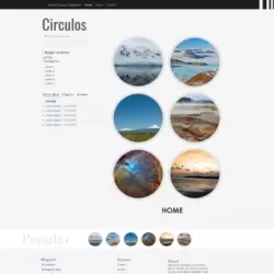 Circulos Blogger Template