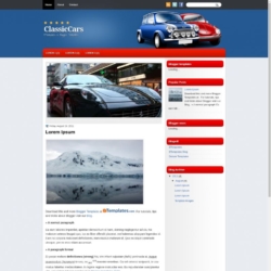 ClassicCars Blogger Template
