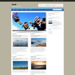 Cleanside Blogger Template