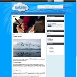 CloudHosting Blogger Template