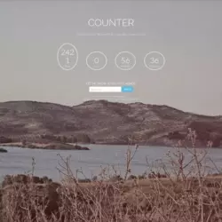 Counter Blogger Template