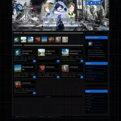 Devil Survivor 2 Blogger Template