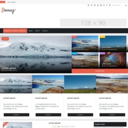 Domag Blogger Template
