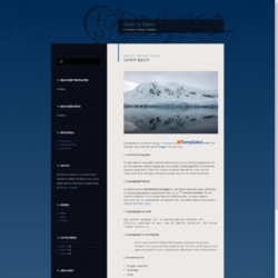 Dusk To Dawn Blogger Template