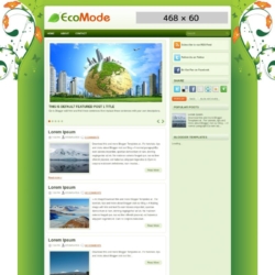 EcoMode Blogger Template