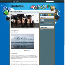 EducationWeb Blogger Template