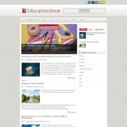 EducationZone Blogger Template
