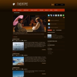 eTheater Blogger Template