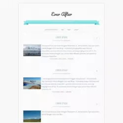 Ever After Blogger Template