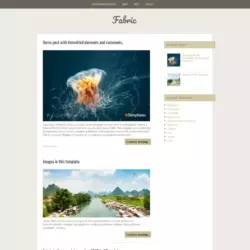 Fabric Blogger Template