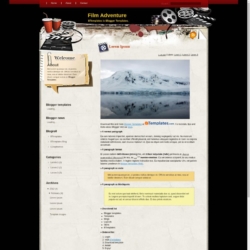 Film Adventure Blogger Template