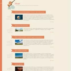 Fiore Blogger Template