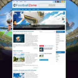 FootballZone Blogger Template