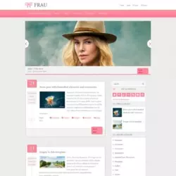 Frau Blogger Template