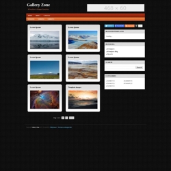 Gallery Zone Blogger Template