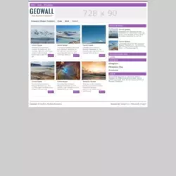 GeoWall Blogger Template