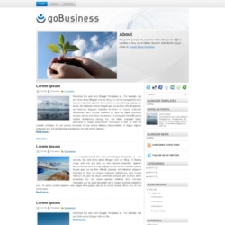 goBusiness Blogger Template