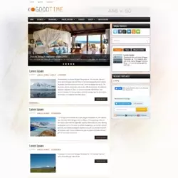 GoodTime Blogger Template