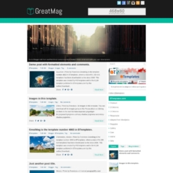 GreatMag Blogger Template