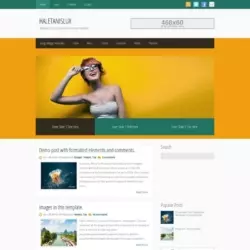 HaletanisLux Blogger Template