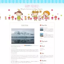 Happy Kiddies Blogger Template