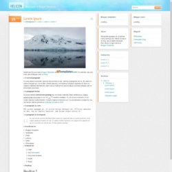 Helicon Blogger Template